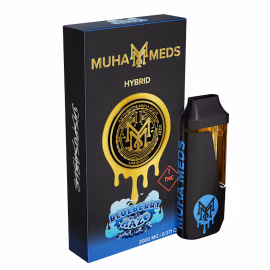 Muha Meds Blueberry Haze All-In-On 2000MG