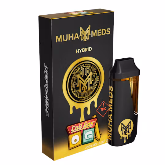 Muha Meds Cali Gas OG All-In-One 2000MG