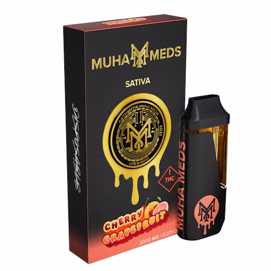 Muha Meds Cherry Grapefruit All-In-One 2000MG