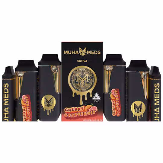 Muha Meds Cherry Grapefruit Disposable 1000MG