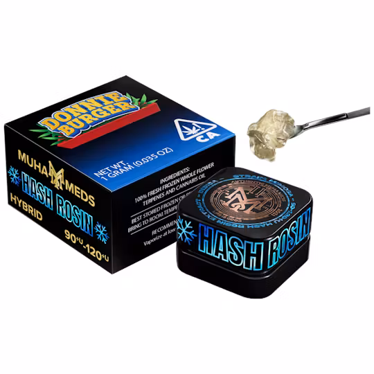 Muha Meds Donnie Burger Hash Rosin