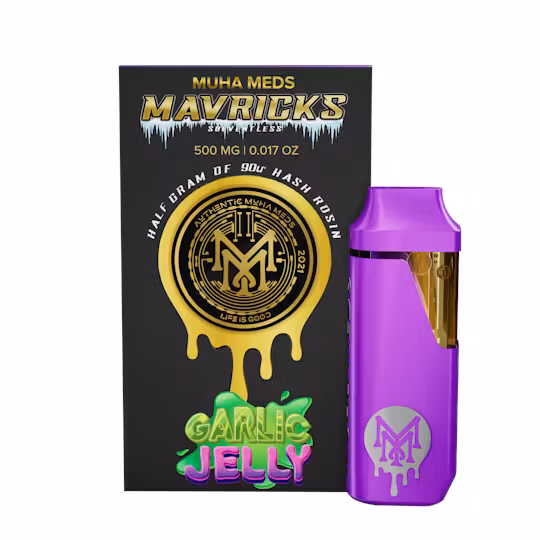 Muha Meds  Garlic Jelly Hash Rosin Disposable