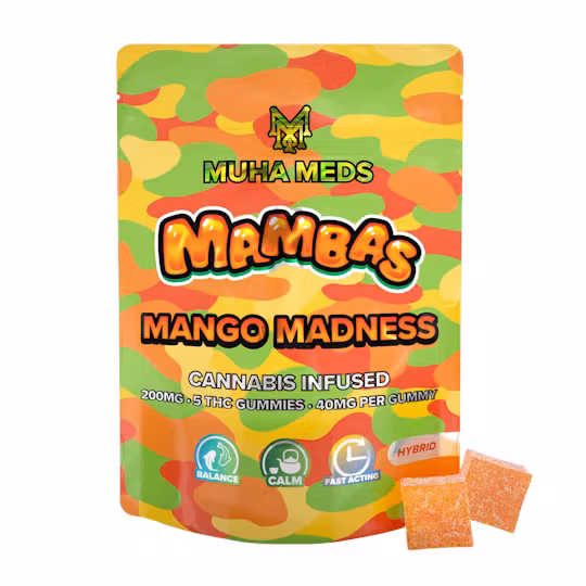 Mango Madness Mambas Gummies 200MG