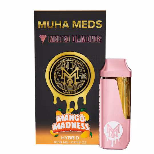 Muha Meds Mango Madness Melted Diamonds Disposable