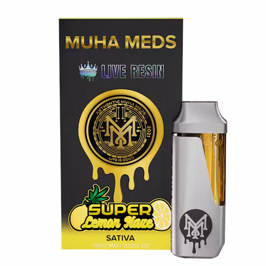 Muha Meds Super Lemon Haze Live Resin Disposable