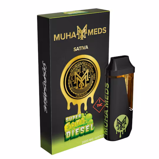 Muha Meds Super Sour Diesel All-In-One 2000MG