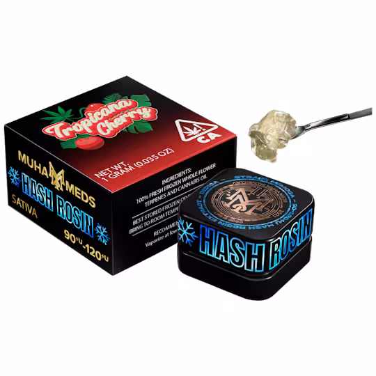 Muha Meds Tropicana Cherry Hash Rosin